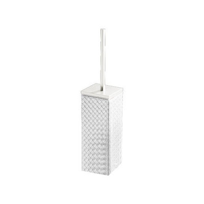 Mercer41 Oconto Leather Toilet Brush And Holder