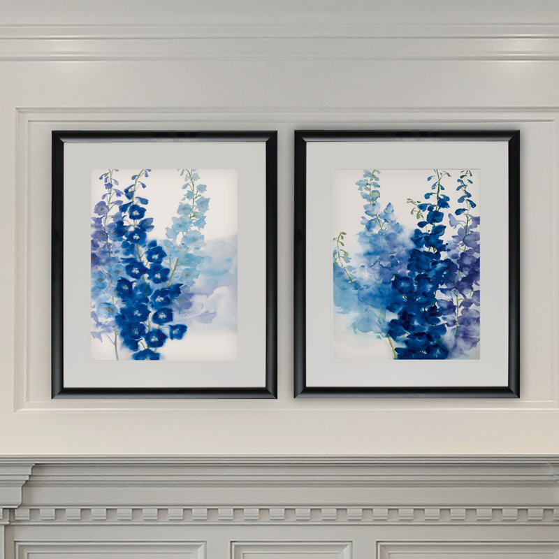 " Delphinium " 2 - Pieces
