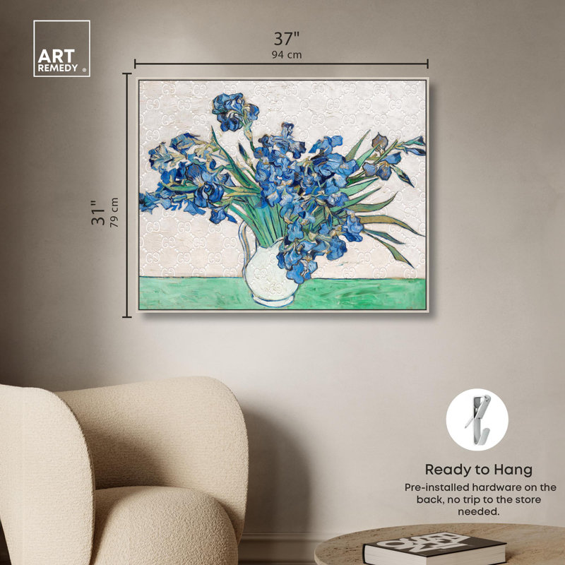 Art mural classique classique rétro sur toile gravée Classics par Dakota Fields, Cadre argenté, H 31 po x l 37 po