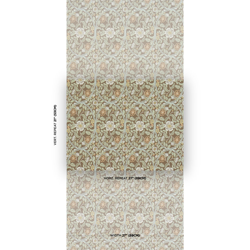 Garden Guild Wallpaper, Green