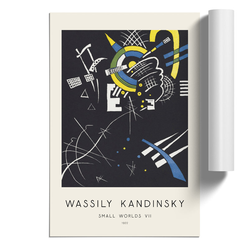 Small Worlds Vii by Wassily Kandinsky - No Frame Print, 30cm H x 21cm W x 0.1cm D