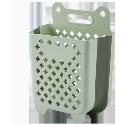 Grande salle de bain pliante avec panier de rangement pour vêtements et panier à linge