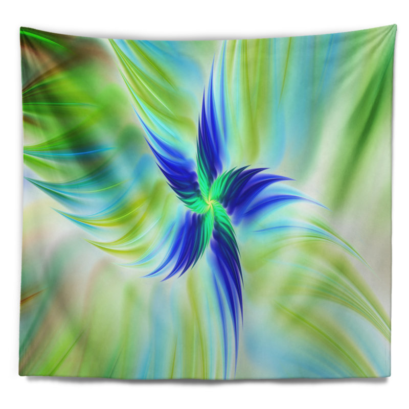 Tapisserie florale florale, H 68 po x l 80 po