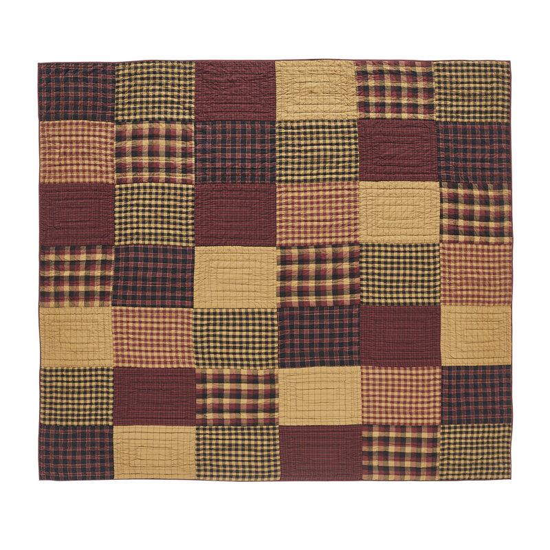 Cotton Patchwork Quilt, California King Quilt