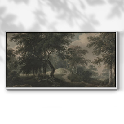 Série paysage - DLXVII - Toile tendue avec châssis encadré - Prêt à être accroché
