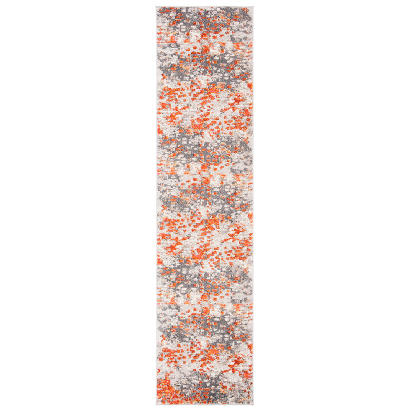 Poche Performance Abstract Rug, Runner 2'2" x 16'
