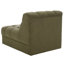 Fauteuil d'appoint en velours Thane