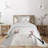 Eclectic Polyester Floral Coverlet