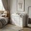 Commode à langer moderne avec rangement solide