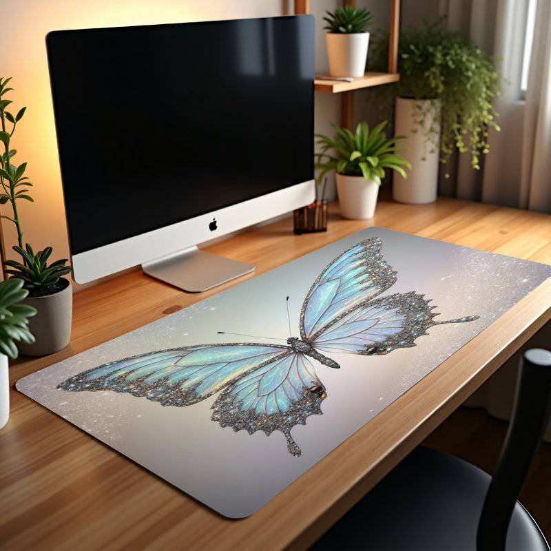Polyester Desk Pad, 31.5x15.5