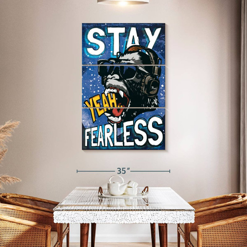 Brampt Fearless Gorilla, 50" H x 32" W