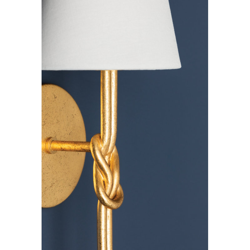 Alburgh Wall Sconce, Vintage Gold Leaf