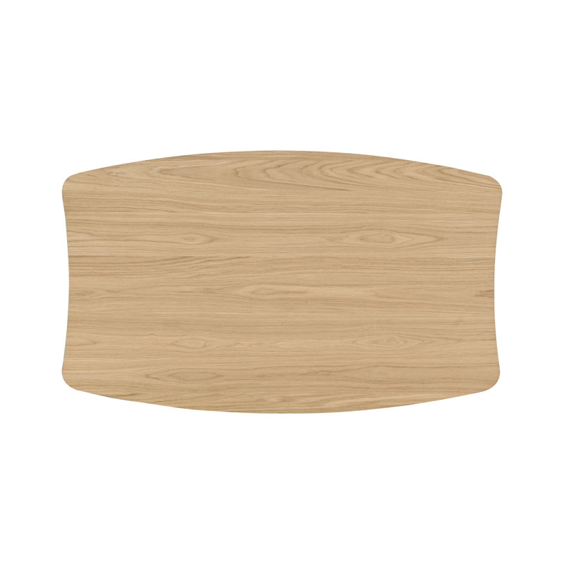 29.5" H 5-Piece Wood Dining Table Set, Tan, 6