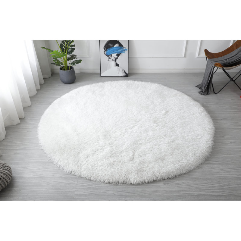 Castlebourne Hand Tufted Indoor Rug, Round 7'