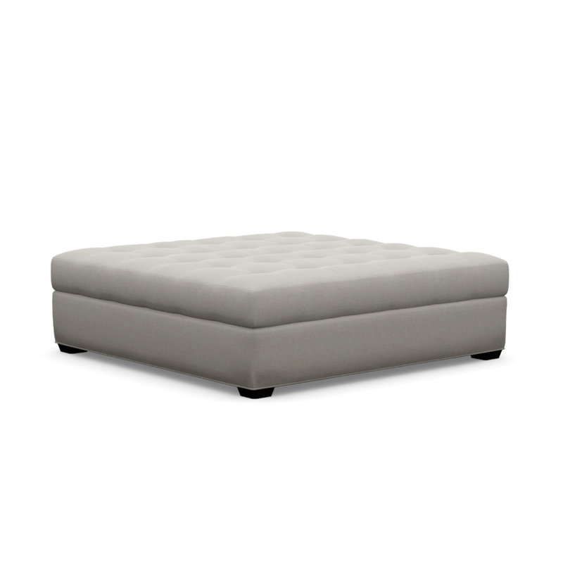 Baxter Square Ottoman, Java, Grande 120912