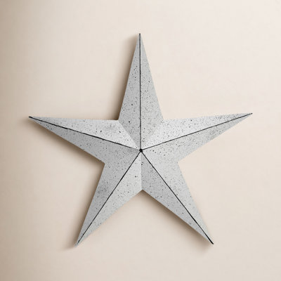  Festive Metal Star Wall Decor