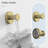 Fresco Brushed Gold 4 pieces Decorative Bathroom Hardware sets-126364215
