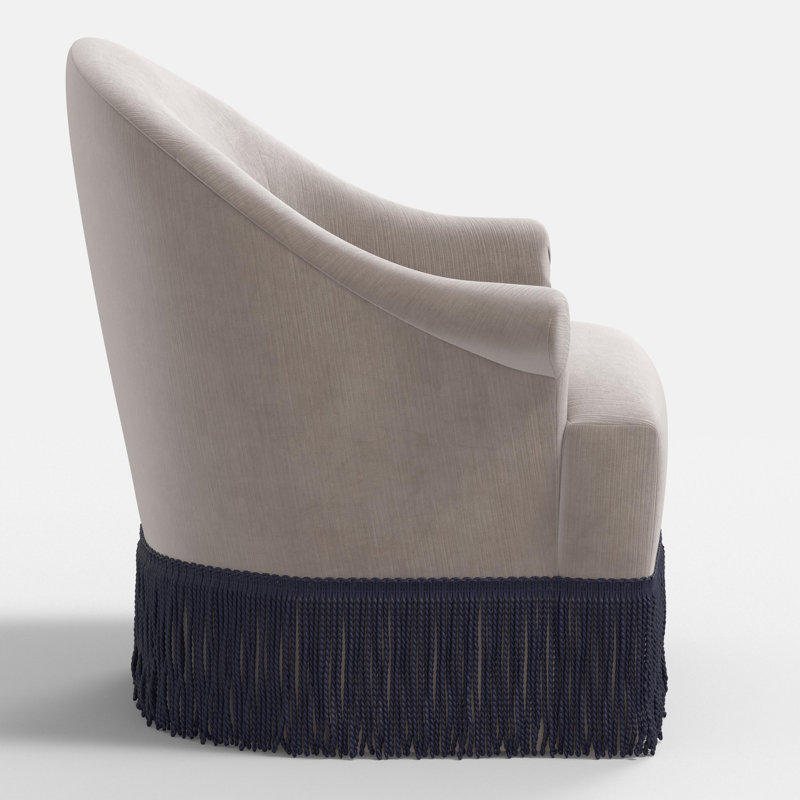 Marie 32 Wide, Steel Performance Velvet