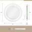Defuria Round Wall Makeup / Shaving Mirror