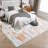 Machine Washable Rug with Rubber Backing for Living Room Modern Non-Slip Dining Room Rug Easy-Cleaning Floor Carpet for Bedroom Office Playroom-1133691540