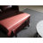 55'' Leather Small Loveseat Pull-out Sofa Bed - Adjustable Backrest With 2 Soft Pillows-1573153941