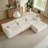 Modern Modular Sectional Sofa, Cloud Boneless Couch-1709364831