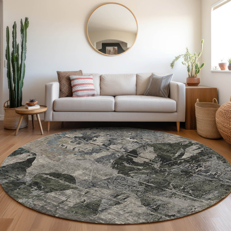 Tapis intérieur / extérieur Fordingbridge, Rond 8 pi