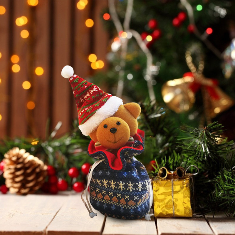  Sac-cadeau de Noël Sac-cadeau de Noël, D