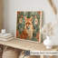 Animaux, reproduction d'art sans cadre William Morris Fox-276633056
