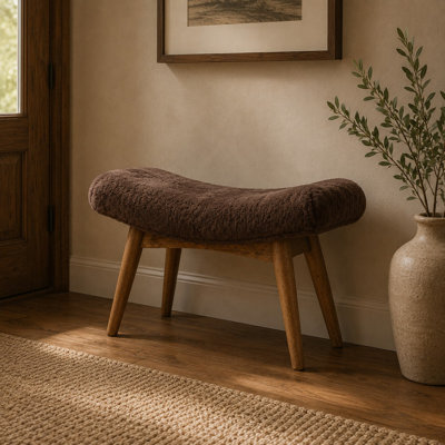 Rashawn Velvet Upholstered Bench
