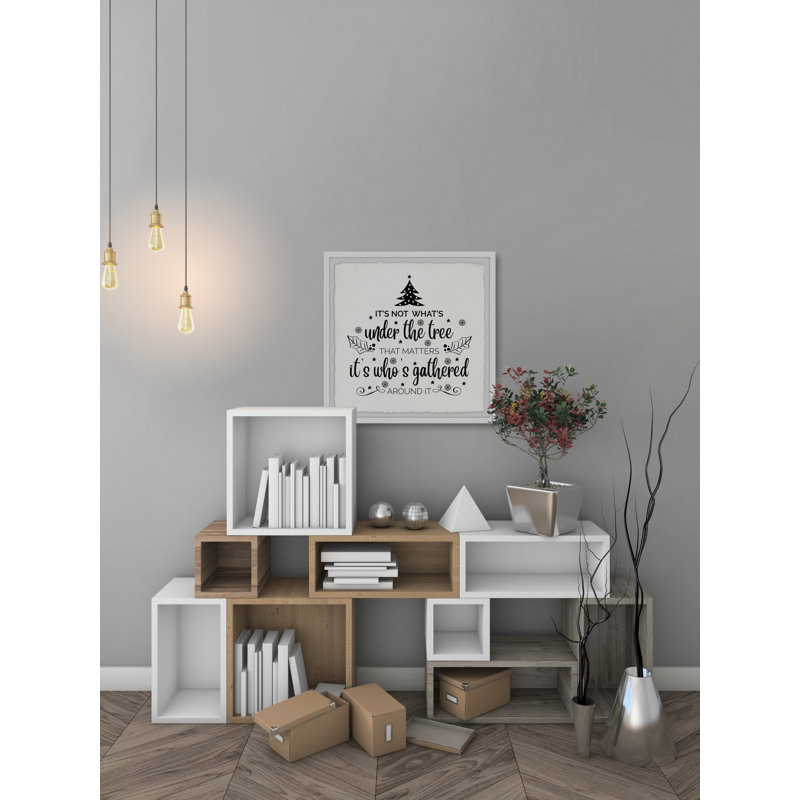 Under The Tree - Single Picture Frame Print, 45cm H x 45cm W x 3.81cm D