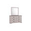 Ensemble de chambre à coucher 3 lits Chalk / Gray-823264661