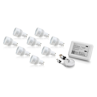 70W Equivalent GU10/Bi-pin Dimmable LED Smart Bulb
