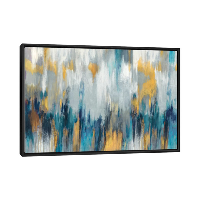 «Echoes», impression sur toile, H 18 po x l 26 po x P 1,5 po, Toile encadrée noire