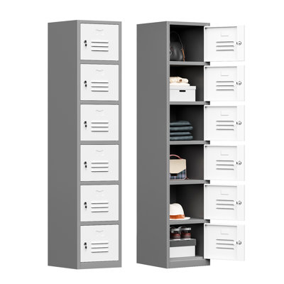 Armoire de rangement à 3 tablettes de 15 po de large Margoth