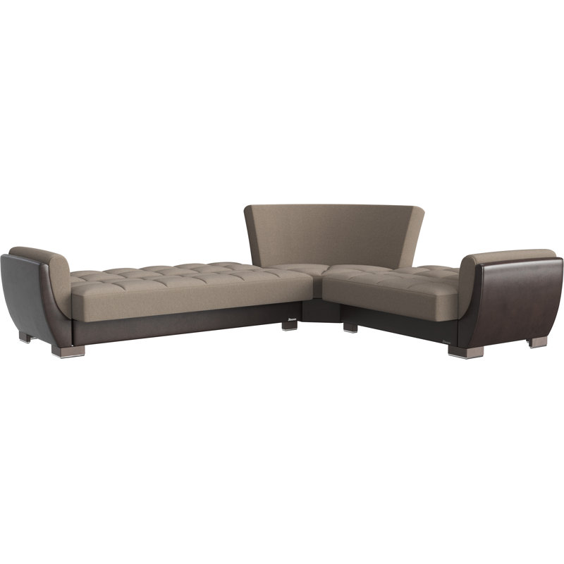 Canapé modulaire rembourré avec rangement PrimeNest SkyHaven
