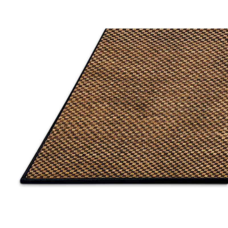 Tapis décoratif multicolore à motif abstrait, Rectangle 7 pi x 9 pi