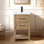 Meuble-lavabo simple 20 po avec plateau en céramique Bickley