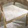 Melony Solid Wood Rectangular Garden Dining Table With 4 Wicker Effect Dining Chairs - Modern Boho
