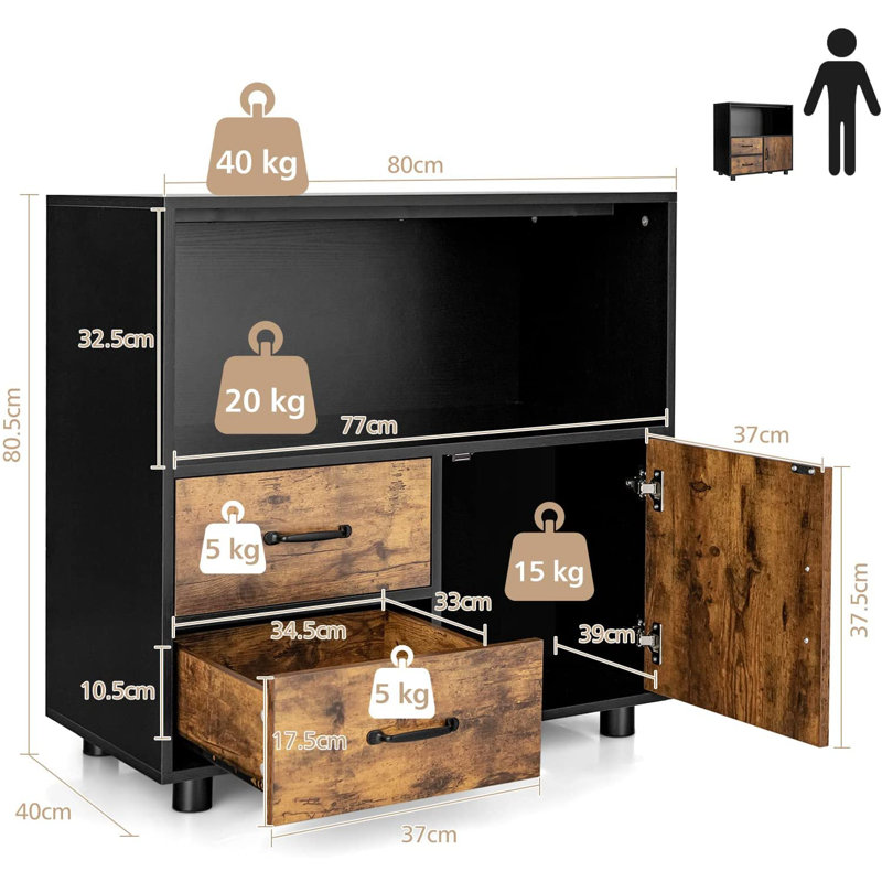 Berges 2 - Drawer Rectangle Accent Chest