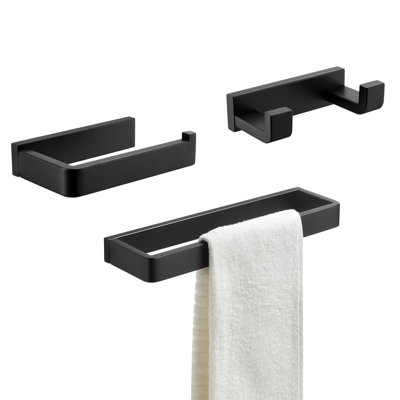3-Piece Stainless Steel Bathroom Hardware Set