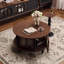 31.5"Vintage Solid Wood Coffee Table