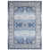 Retro Bohemia Aesthetics Distressed Rug Machine Washable Indoor Low Pile Non Slip Area Rug for Living Room Bedroom Stain Resistant Non-Shedding Durable Carpet Soft Floor Mat Room Decor