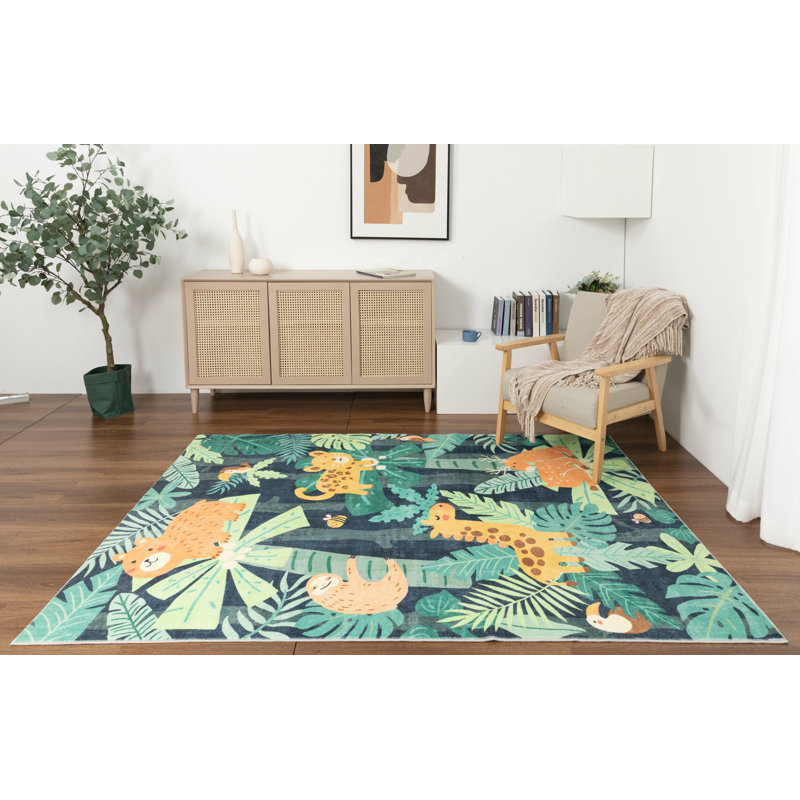 Ackerly Rectangle Area Rug, Rectangle 5' x 7'