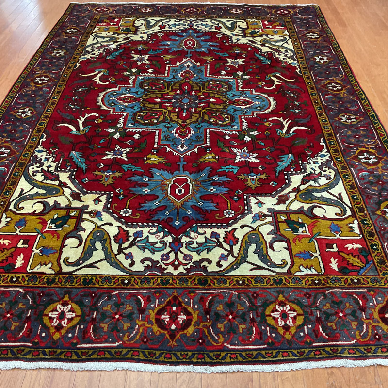 Tapis en laine fait à la main Heriz Herat