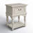 Nestor 4 Leg 1 Drawer - Antique White