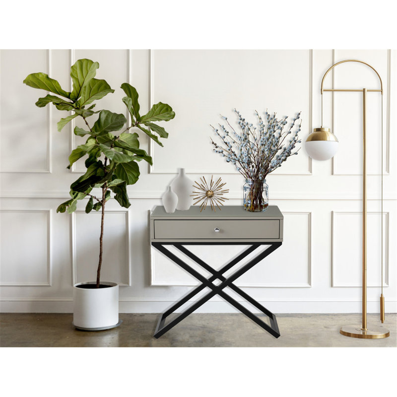 14 tables de bout de hauteur, Taupe