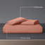 Ultra Soft 3-Piece Dyed Duvet Cover Set With Pillowcases-119208090-119208104