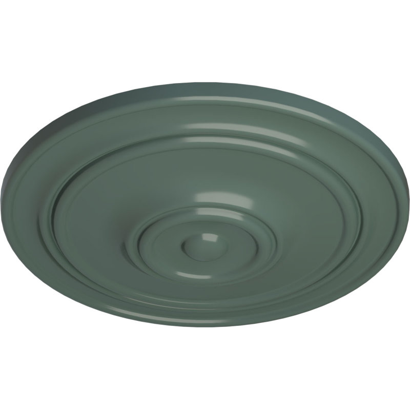Médaillon de plafond classique Endurathane, 21 7/8 po x P 2 3/8 po (pour auvents jusqu'à 5 1/2 po), Tourbillon de nuages