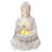 Large Buddha Indoor/Outdoor Resin Water Fountain-29"H  Zen Sitting Buddha Resin Fountain with LED Light-595530757